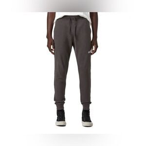 All Saints Men's Size XL Extra Large Brown Ryder Embroidered Jogger Sweatpants